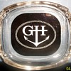 Vintage 1950's Chicago Graemer Hotel glass ashtray