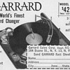 1953 - Garrard Record Changer Advertisement