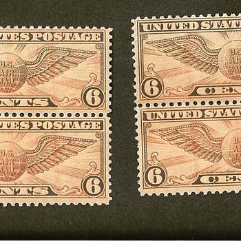 Variations in color for C19 Winged Globe?