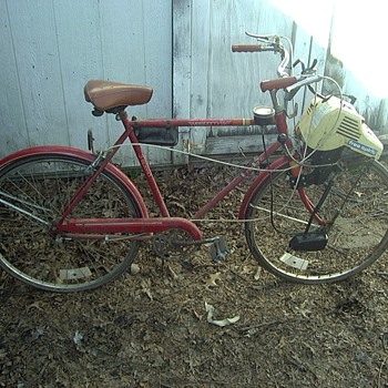 VINTAGE WESTERN FLYER WITH MOTOR