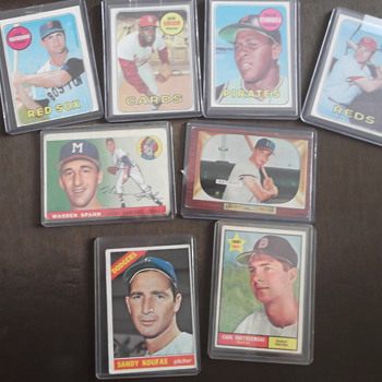 Vintage Baseball Cards Hall of Famers - Baseball