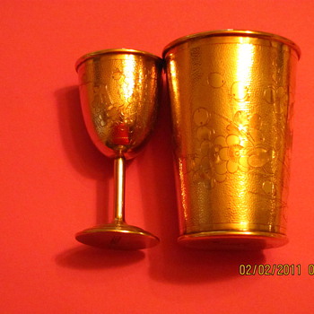 Silver cups from China