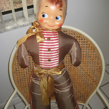 Vintage cloth doll - Dolls