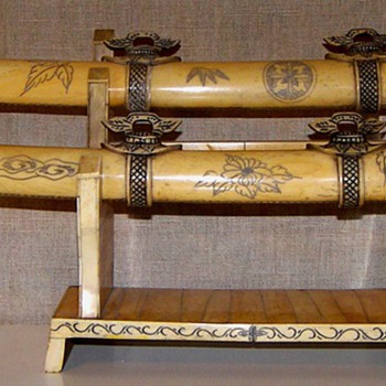 Bone Samurai Swords