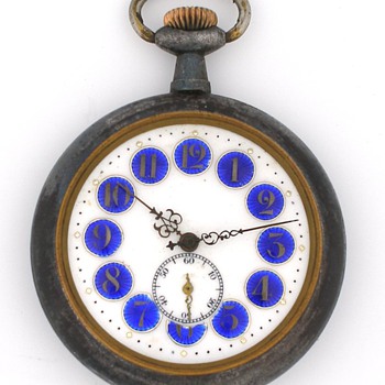 Early Swiss Antique "Erotic" Animated Pocket Watch - Pocket Watches