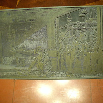 Revere Copper engraving plate