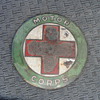Motor Corps Red Cross WWI Porcelain/brass medallion???