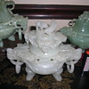Jade incense burners