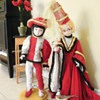 Christmas Window Display Dolls