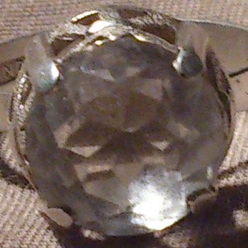 Rockcrystal silver ring - Fine Jewelry