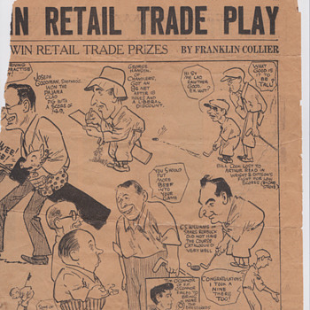 1931 news clipping our realtive golfing