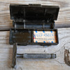 Old "travel" Gillette single blade kit w/ replacement blade