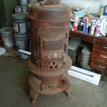 Round Oak Stove