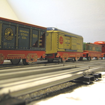Marx 1938 all original Commodore Vanderbilt freight set!