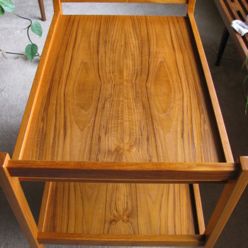 Danish Modern Teak Tea/Bar Cart