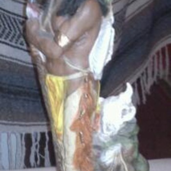 My Universal Statuary corp. Native American statue year 1982 - Native American
