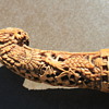 OLD KNIFE WITH UNIQUE CARVED HANDLE