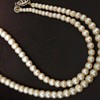 Natural (not cultured) pearl necklace