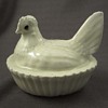 White Porcelain? Hen on Nest Bank
