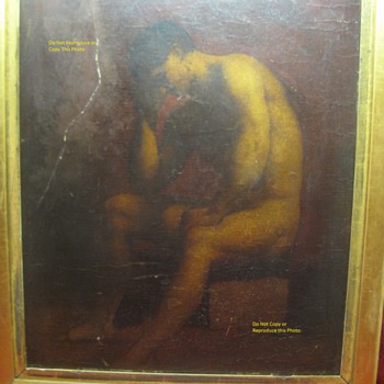 Old Oil Painting - Visual Art