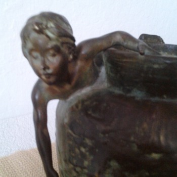 19th century bronze vase by Antoine Bofill