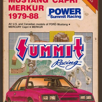 Chilton's Mustang Repair Manual #6963