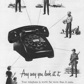 1952 - Bell Telephone Advertisements