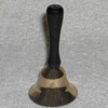 Small Brass Bell with wood handle