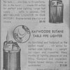 1963 - Kaywoodie Pipe Lighters Advertisement