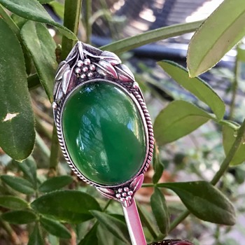 Art Nouveau Pin Brooch. - Art Nouveau