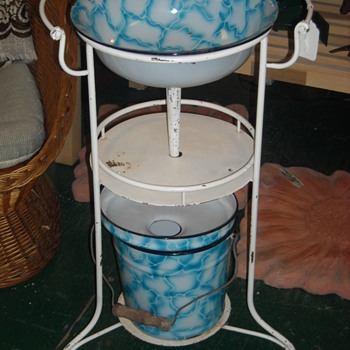 Vintage Childs Washstand - Kitchen