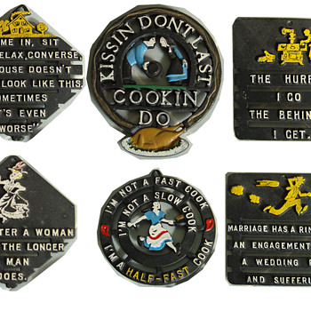 Grandma's Trivets. Are they worth anything? - Kitchen