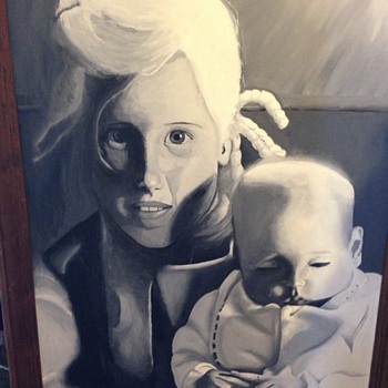 Bought for the frame, mesmerized by the children