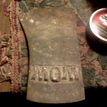 it'd aluminum axe head its old i don't know alto about it - Tools and Hardware