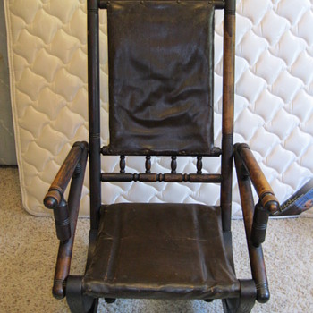 Antique rocking chair from the 1800's.
