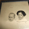 Ambrotype of children in "Eagle and Shield" case