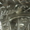Cut glass centerpiece bowl
