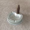 Trench Art ashtray with 20mm round
