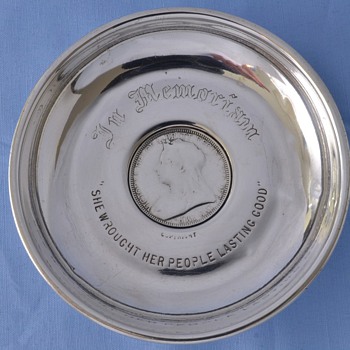 Queen Victoria Silver Dish