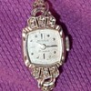 Benrus 14k 21 jewel wrist watch with diamonds - was my grandmother's