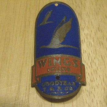 Goodyear Bicycle Headbadge