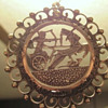 Silver Greek-Roman Brooch