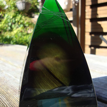 tetrahyde by rene hora - Art Glass