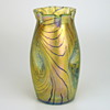 Kralik Blue over Gold Decor, circa 1900...NOT Loetz