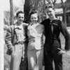 1940's navy uniform ,My dad in his gangster pants LOL 