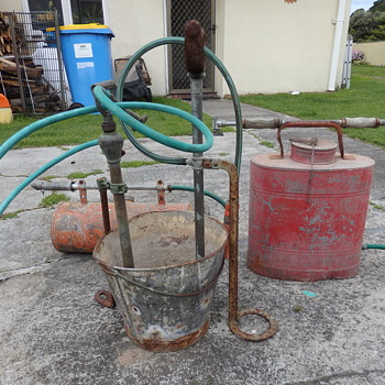 old fire fighting stuff. - Firefighting