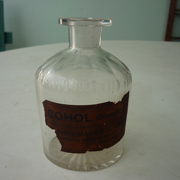 Old medicine bottles