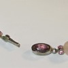necklace with vintage clasp.