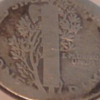 U.S 1916 Mercury Dime