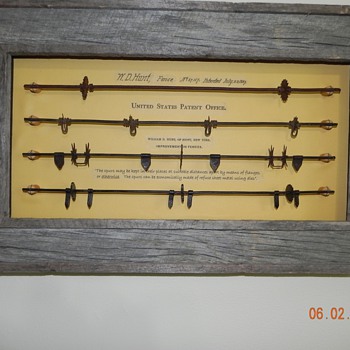 William D. Hunt Improvement in Fences - Tools and Hardware